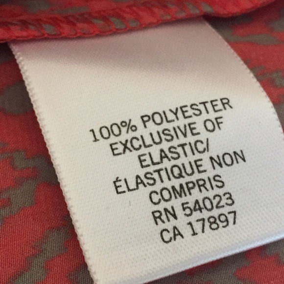 Banana Republic Factory Coral/Grey pull Skirt 14 - Picture 4 of 5